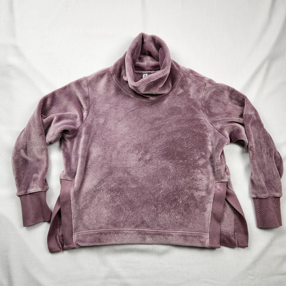 Athleta Tops - Athleta Fuzzy Crop Fit Turtle Neck Sweater.